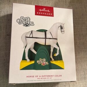 Hallmark Keepsake 2023 Horse of a Different Color Wizard of Oz ornament NEW
